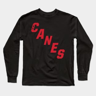 Ice Hockey canes ayres 90 Long Sleeve T-Shirt